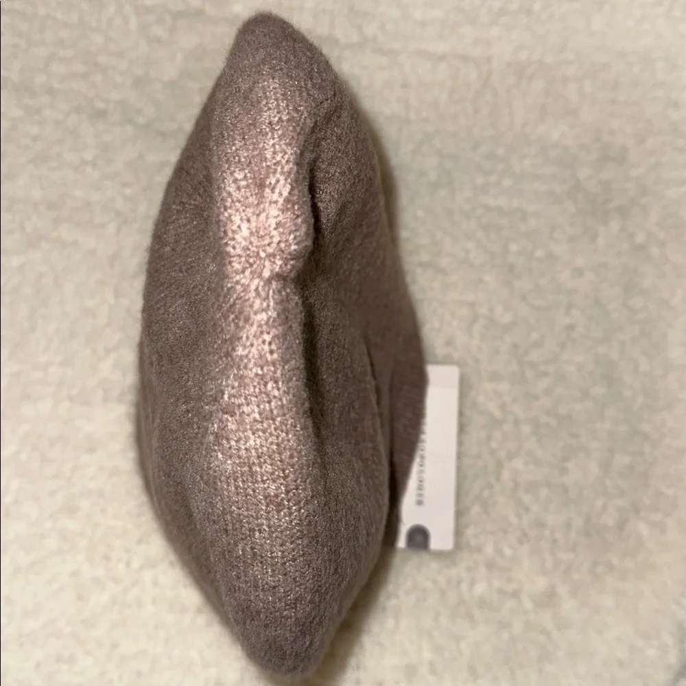 Anthropologie Dusty Rose Knit Beanie